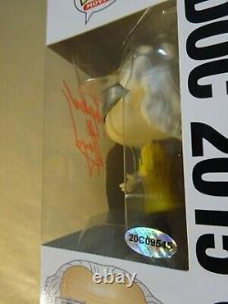 Autographed CHRISTOPHER LLOYD Signed Doc 2015 Back To The Future FUNKO POP COA