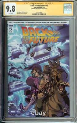 Back To The Future #5 SS CGC 9.8 Auto Christopher Lloyd Signed Doc Brown