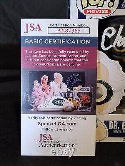 Back To The Future (Christopher Lloyd) Signed Funko Pop! #236 With JSA COA