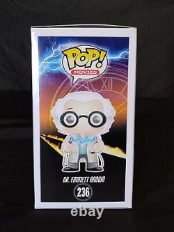 Back To The Future (Christopher Lloyd) Signed Funko Pop! #236 With JSA COA