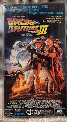 Back To The Future III Sealed Watermark VHS 1990 Micheal J Fox Christopher Lloyd