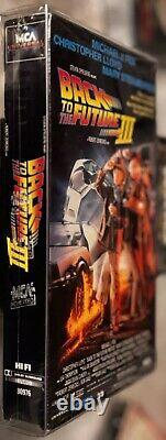 Back To The Future III Sealed Watermark VHS 1990 Micheal J Fox Christopher Lloyd