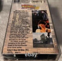 Back To The Future III Sealed Watermark VHS 1990 Micheal J Fox Christopher Lloyd