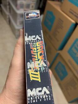 Back To The Future III Sealed Watermark VHS 1990 Micheal J Fox Christopher Lloyd