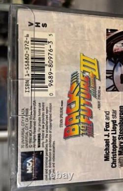 Back To The Future III Sealed Watermark VHS 1990 Micheal J Fox Christopher Lloyd