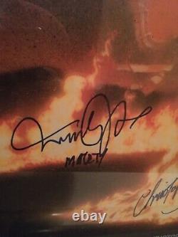 Back To The Future Michael J Fox And Christopher Lloyd Signed & Inscribed Poster