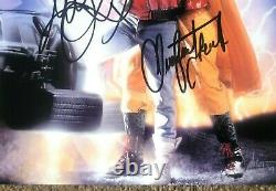 Back To The Future Signed Photo By Michael J Fox And Christopher Lloyd + Coa