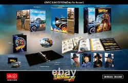 Back To The Future Trilogy Hdzeta 4k Uhd Steelbook Rare Boxset New & Sealed