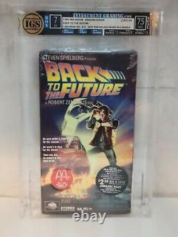 Back To The Future VHS IGS Graded Sealed Collectible McDonald's Rare