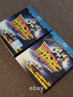 Back to the Future 25th Anniversary Trilogy AUTOGRAPHED by Christopher Lloyd