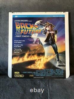 Back to the Future CED Rare Video Disc
