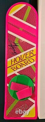 Back to the Future Hoverboard Signed by Michael J Fox & Christopher Lloyd WOW