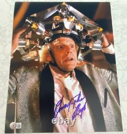 CHRISTOPHER LLOYD SIGNED AUTOGRAPH 11x14 BACK TO THE FUTURE PHOTO BECKETT E