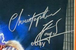 CHRISTOPHER LLOYD SIGNED BACK TO THE FUTURE 16x20 PHOTO FRAMED BECKETT BAS