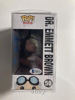 CHRISTOPHER LLOYD SIGNED BACK TO THE FUTURE FUNKO POP DR EMMETT BROWN Beckett