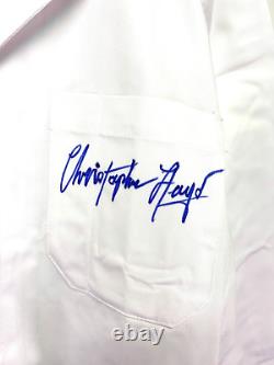 CHRISTOPHER LLOYD Signed Autograph Lab Coat Back to the Future JSA COA