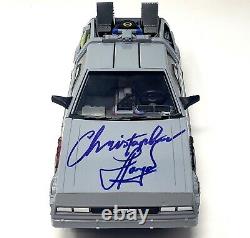 CHRISTOPHER LLOYD Signed BACK TO THE FUTURE 2 116 DeLorean BAS # WK69127