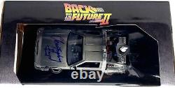 CHRISTOPHER LLOYD Signed BACK TO THE FUTURE 2 124 DeLorean BAS # WK69005