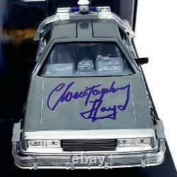 CHRISTOPHER LLOYD Signed BACK TO THE FUTURE 2 124 DeLorean BAS # WK69014