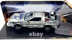 CHRISTOPHER LLOYD Signed BACK TO THE FUTURE 2 124 DeLorean BAS # WK69019