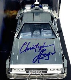 CHRISTOPHER LLOYD Signed BACK TO THE FUTURE 2 124 DeLorean BAS # WK69021