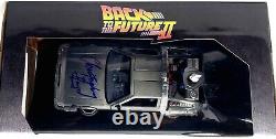 CHRISTOPHER LLOYD Signed BACK TO THE FUTURE 2 124 DeLorean BAS # WK69021