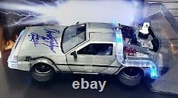 CHRISTOPHER LLOYD Signed BACK TO THE FUTURE 2 124 DeLorean BAS # WK69038