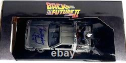 CHRISTOPHER LLOYD Signed BACK TO THE FUTURE 2 124 DeLorean BAS # WK69038