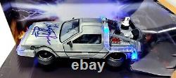 CHRISTOPHER LLOYD Signed BACK TO THE FUTURE 2 124 DeLorean BAS # WK69104
