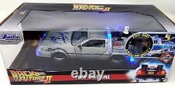 CHRISTOPHER LLOYD Signed BACK TO THE FUTURE 2 124 DeLorean BAS # WK69106