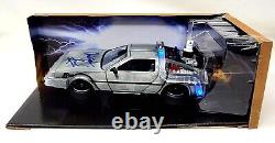 CHRISTOPHER LLOYD Signed BACK TO THE FUTURE 2 124 DeLorean BAS # WK69109