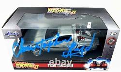 CHRISTOPHER LLOYD Signed BACK TO THE FUTURE 2 132 DeLorean BAS # WC77814