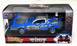 CHRISTOPHER LLOYD Signed BACK TO THE FUTURE 2 132 DeLorean BAS # WK69324