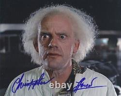 CHRISTOPHER LLOYD Signed BACK TO THE FUTURE 8x10 Photo BECKETT WJ96740