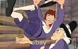 CHRISTOPHER LLOYD Signed BACK TO THE FUTURE Cartoon Original Animation Cel