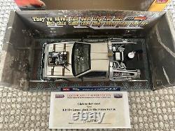 CHRISTOPHER LLOYD Signed BACK TO THE FUTURE III 118th DeLorean COA Boxed