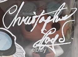 CHRISTOPHER LLOYD Signed DR EMMETT BROWN Back to The Future FUNKO POP Figure PSA