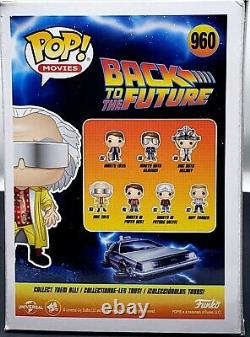 CHRISTOPHER LLOYD Signed Funko POP #960 DOC 2015 Back To The Future BAS Witness