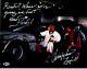 Christopher Lloyd Signed 11x14 Metallic Photo Back To The Future Doc Beckett