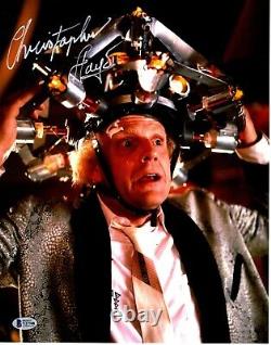 CHRISTOPHER LLOYD signed 11X14 Photo Back to the Future Doc Brown Beckett