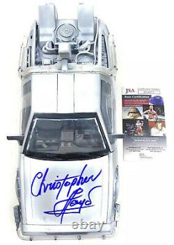 CHRISTOPHER LLOYD signed Back to the Future 2 1/15th Scale DeLorean Car JSA