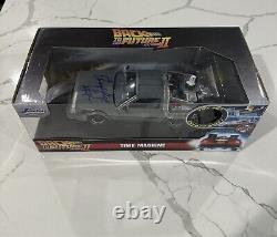 Christopher LLOYD Signed Back To The Future 124 DELOREAN