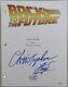 Christopher Lloyd Actor Signed/auto Back To The Future Script Jsa 162077