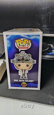 Christopher Lloyd Autograph Funko With COA Doc Brown Back To The Future