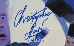 Christopher Lloyd Autographed 11x14 Photo DOC BROWN Back to the Future JSA