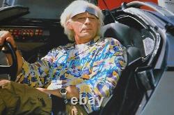 Christopher Lloyd Autographed 11x17 Back To The Future Photo with SWAU Hologram