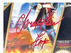 Christopher Lloyd Autographed Back to Future Nintendo NES Video Game Box JSA COA