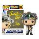 Christopher Lloyd Autographed Back To The Future Doc With Helmet Pop Vinyl #969