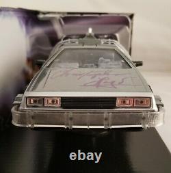 Christopher Lloyd Autographed Signed Back to the Future Delorean 1/24 Car JSA