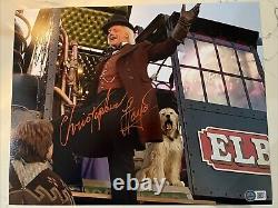 Christopher Lloyd Back To The Future 14x11 Hand Signed Photo AFTAL Auth 1b6nDT